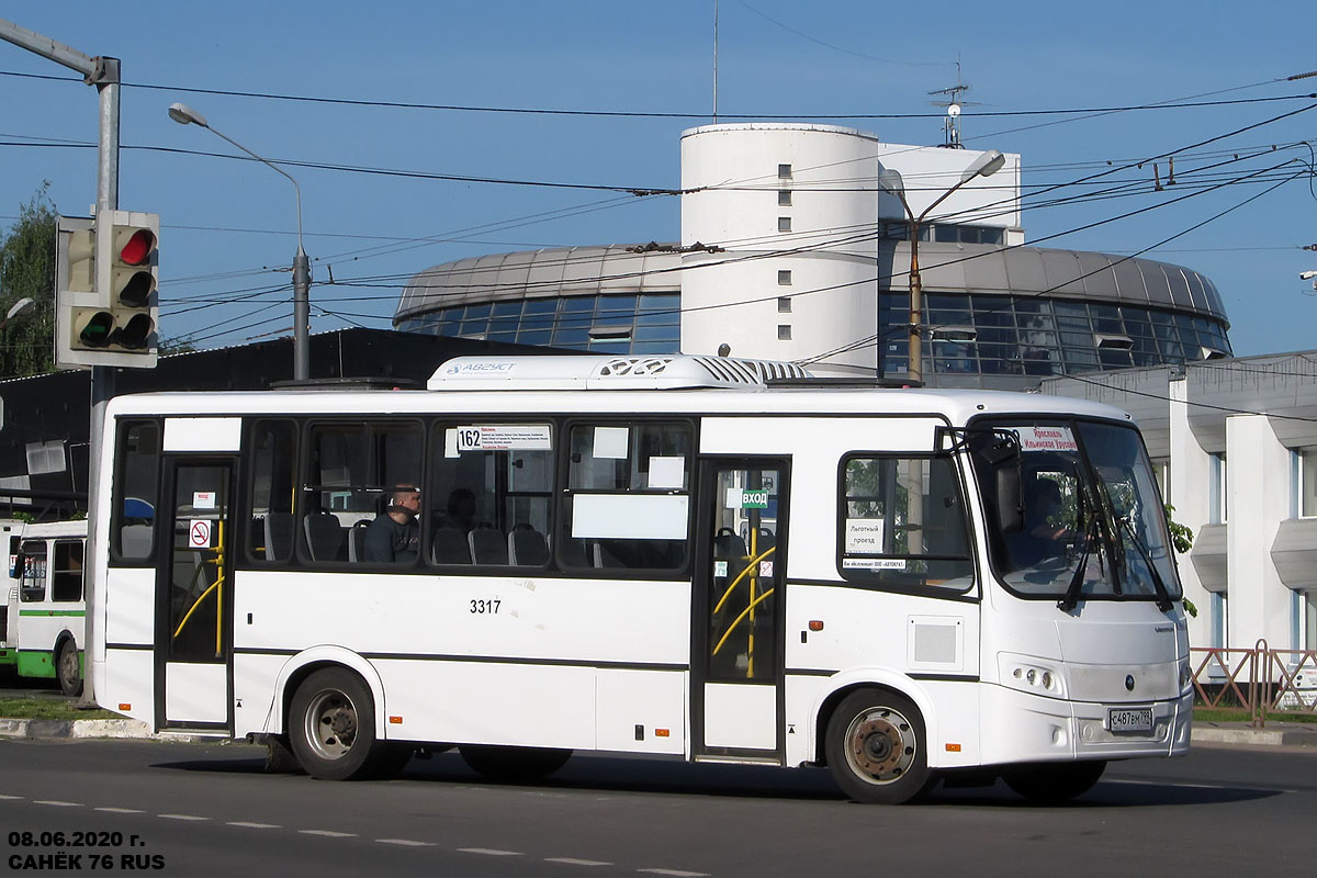 Ярославская область, ПАЗ-320412-04 "Вектор" № 3317