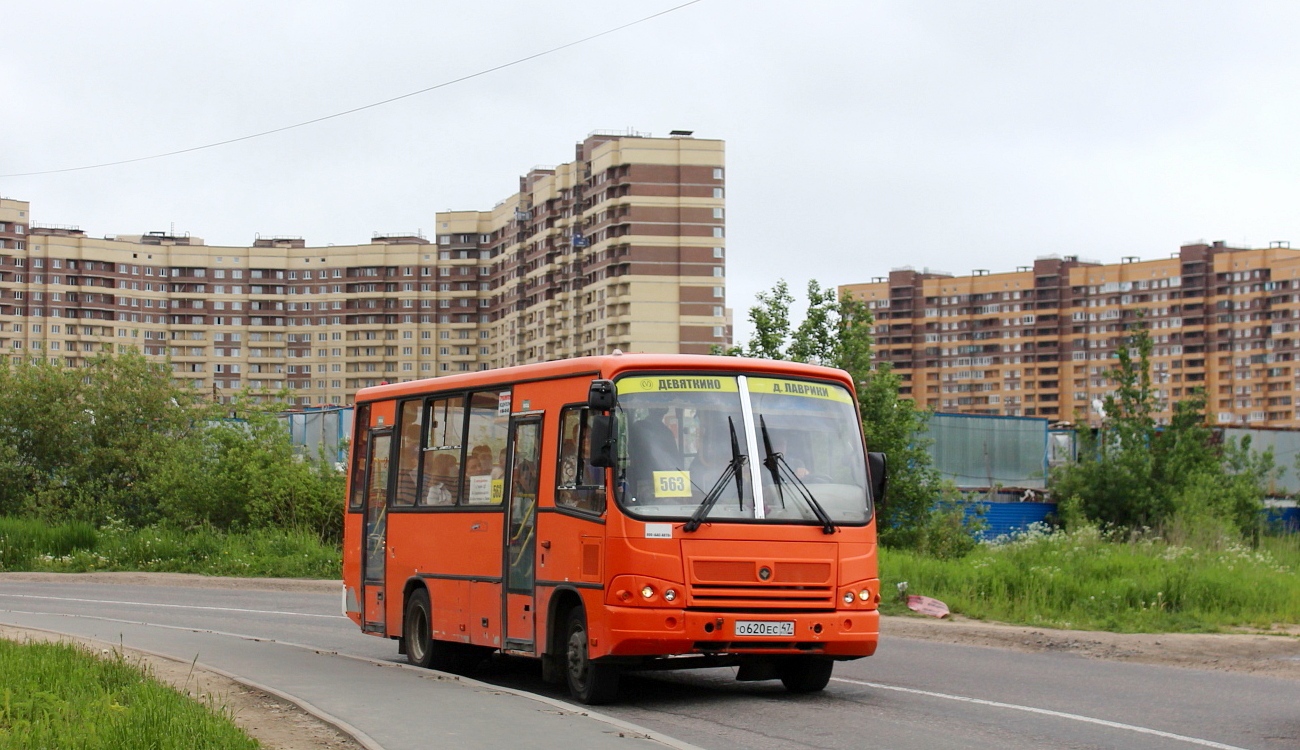 Leningrad region, PAZ-320402-05 # О 620 ЕС 47