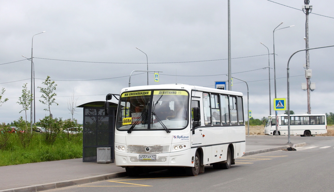 Ленинградская область, ПАЗ-320402-05 "Вектор" № В 551 ХР 47