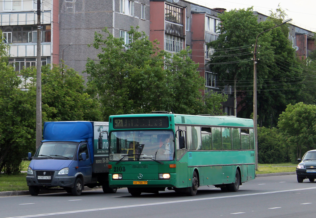 Vologda region, Mercedes-Benz O407 # 2103