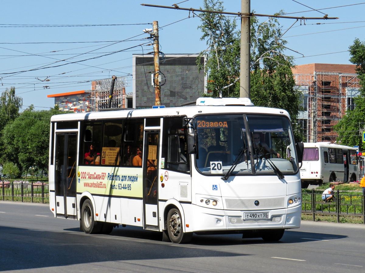 Omsk region, PAZ-320414-04 "Vektor" (1-2) # 2107