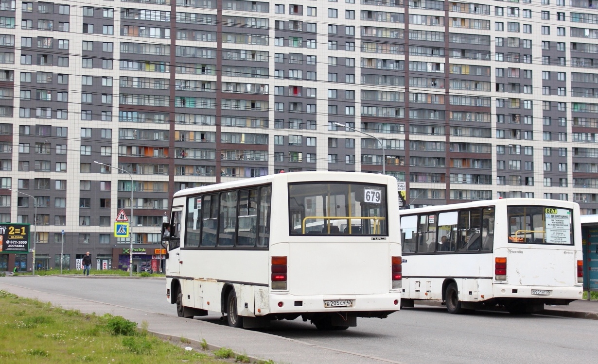 Ленинградская область, ПАЗ-320402-05 № В 205 СУ 47