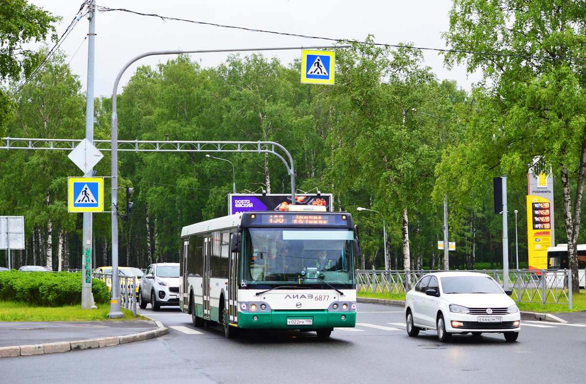 Санкт-Петербург, ЛиАЗ-5292.60 № 6877