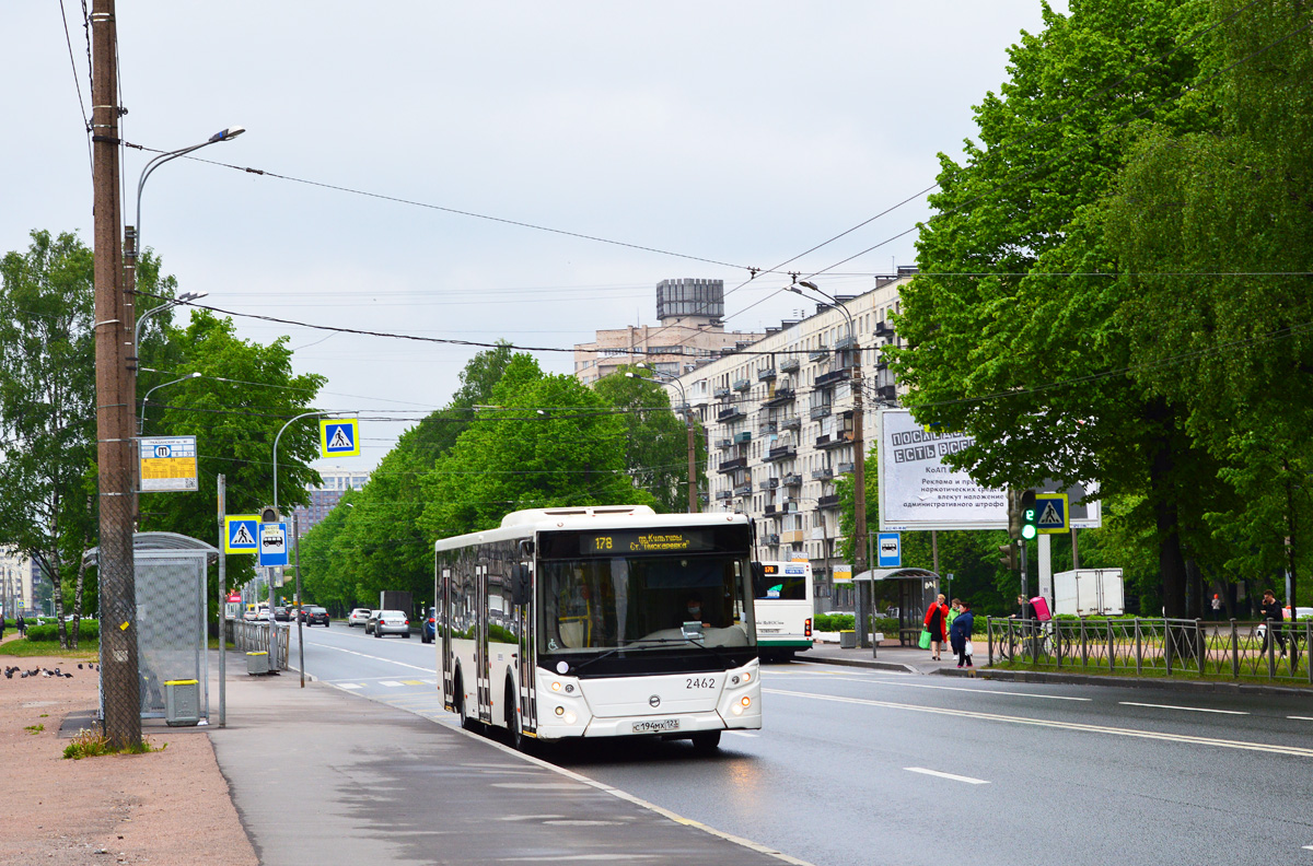 Санкт-Петербург, ЛиАЗ-5292.30 № 2462