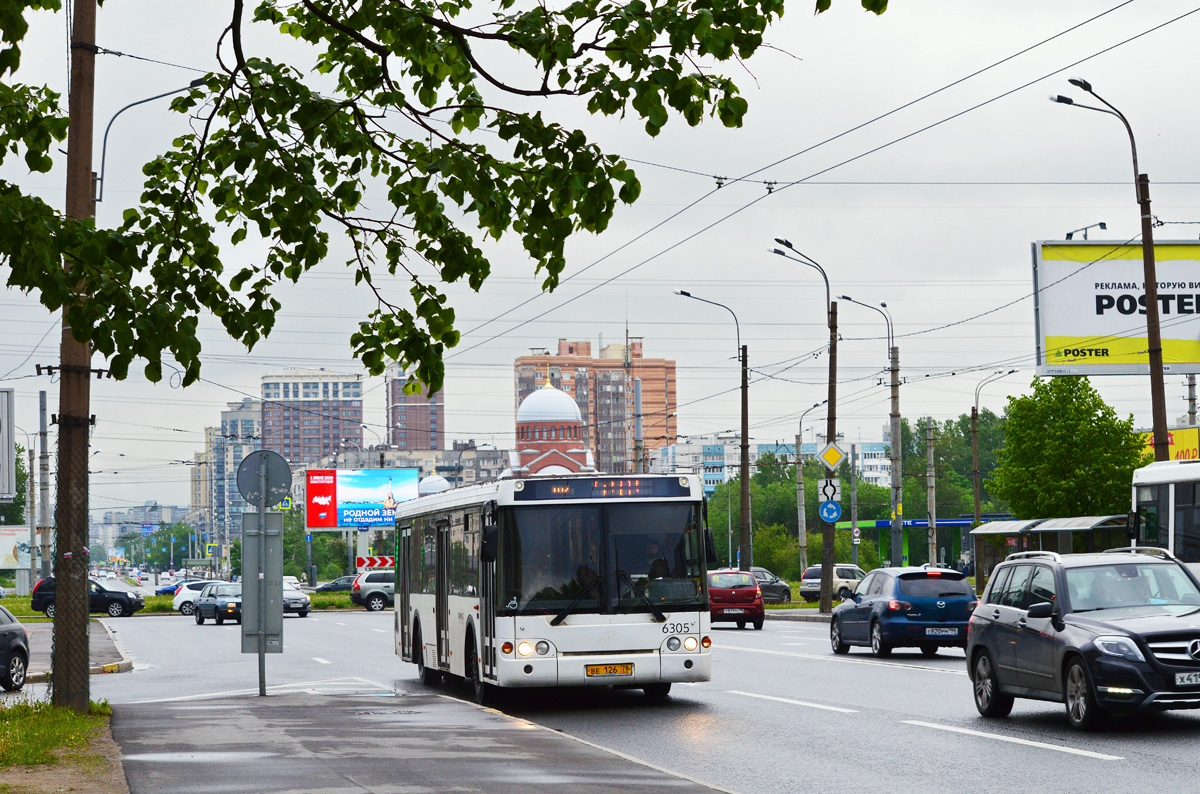 Санкт-Петербург, ЛиАЗ-5292.20 № 6305