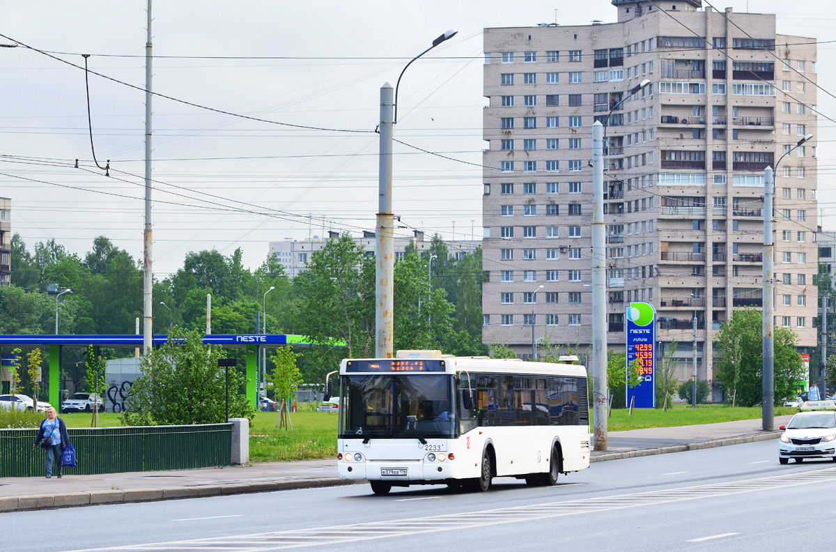 Санкт-Петербург, ЛиАЗ-5292.20 № 2233