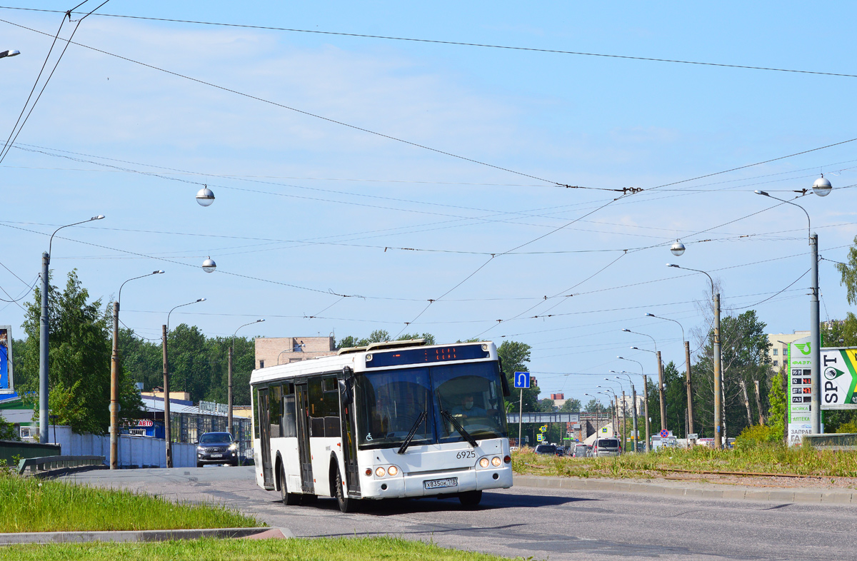 Санкт-Петербург, ЛиАЗ-5292.20 № 6925