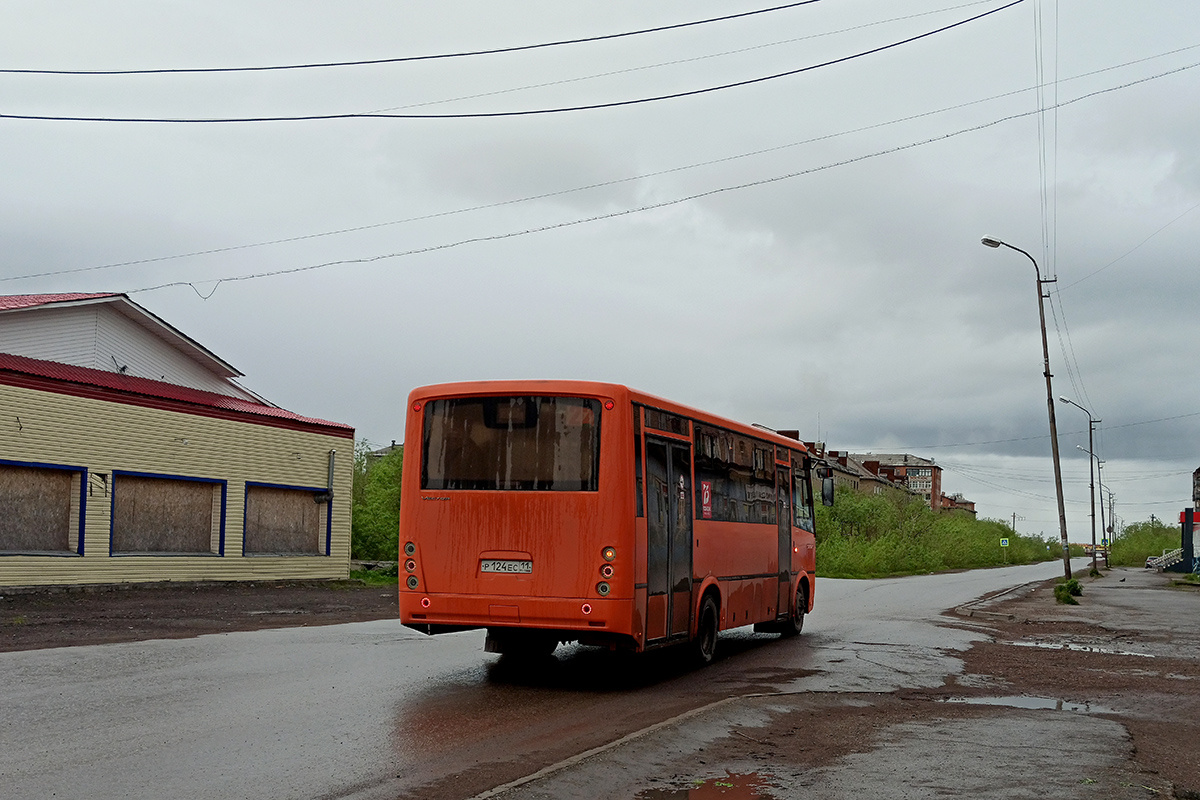 Коми, ПАЗ-320414-05 "Вектор" (1-2) № Р 124 ЕС 11