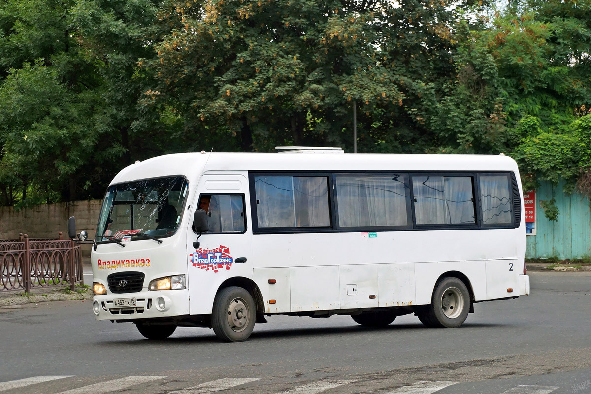 Северная Осетия, Hyundai County LWB C11 (ТагАЗ) № 2 — Фото — Автобусный  транспорт