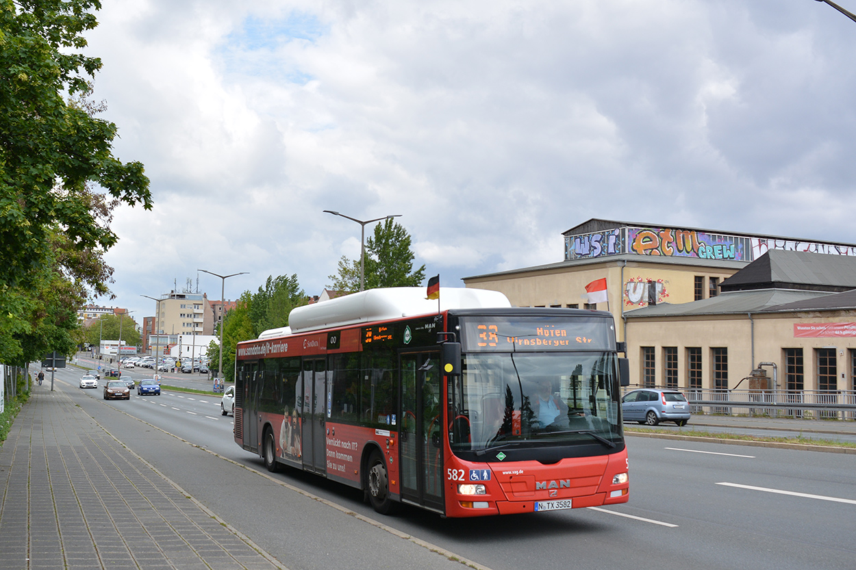 Бавария, MAN A21 Lion's City NL273 CNG № 582