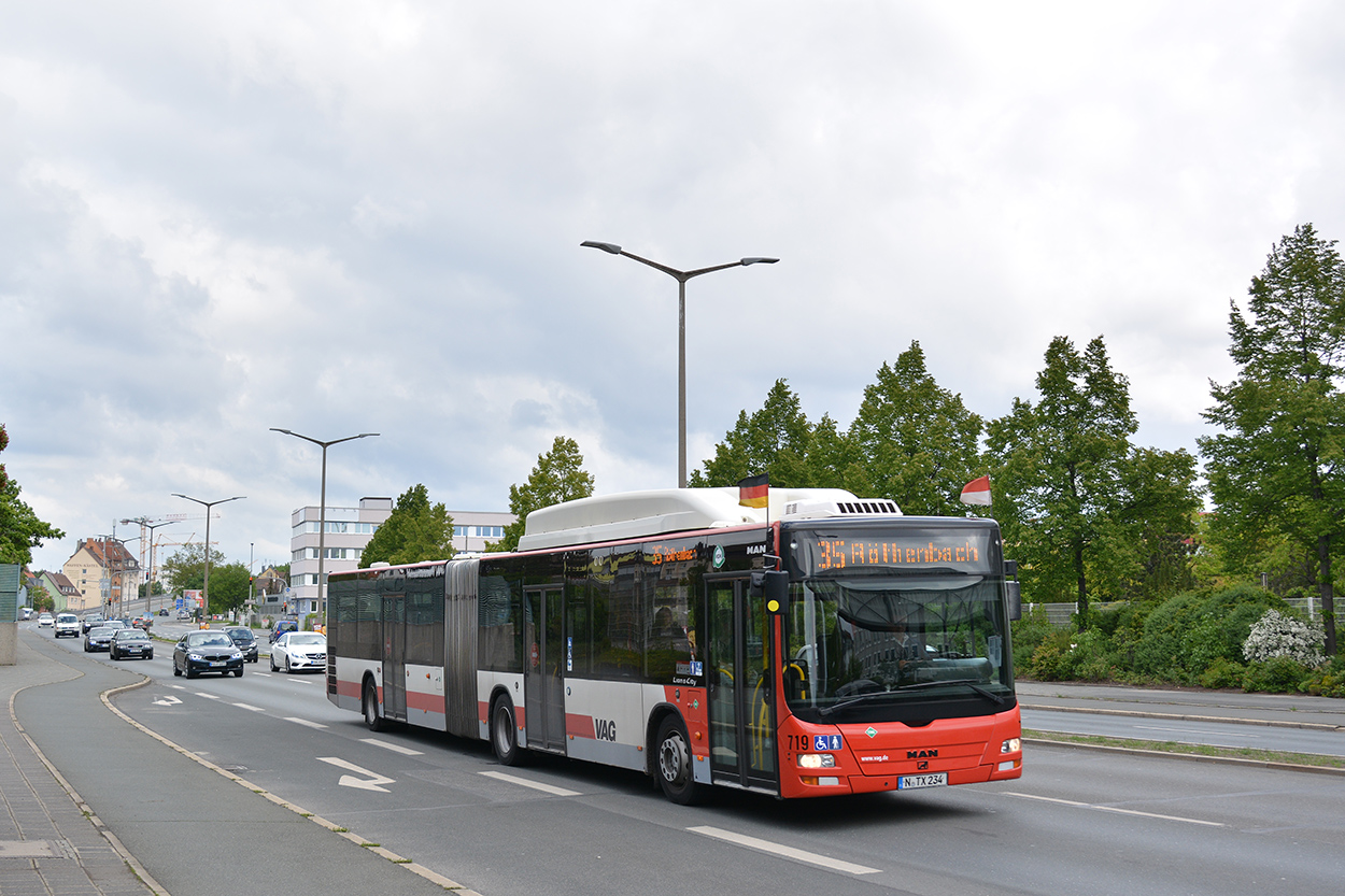 Бавария, MAN A23 Lion's City G NG313 CNG № 719