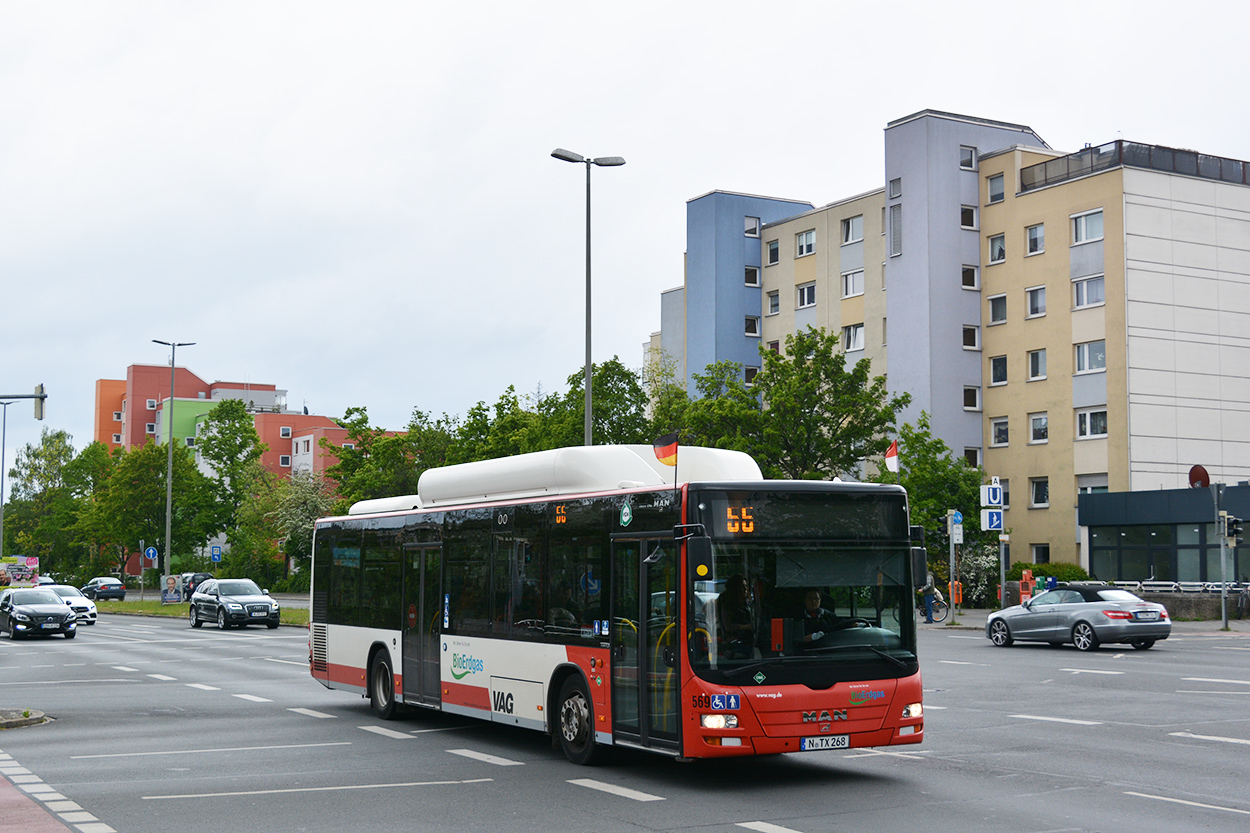 Бавария, MAN A21 Lion's City NL273 CNG № 569