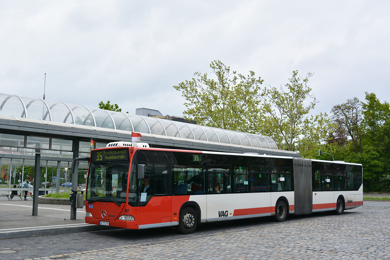 Бавария, Mercedes-Benz O530G Citaro G № 662