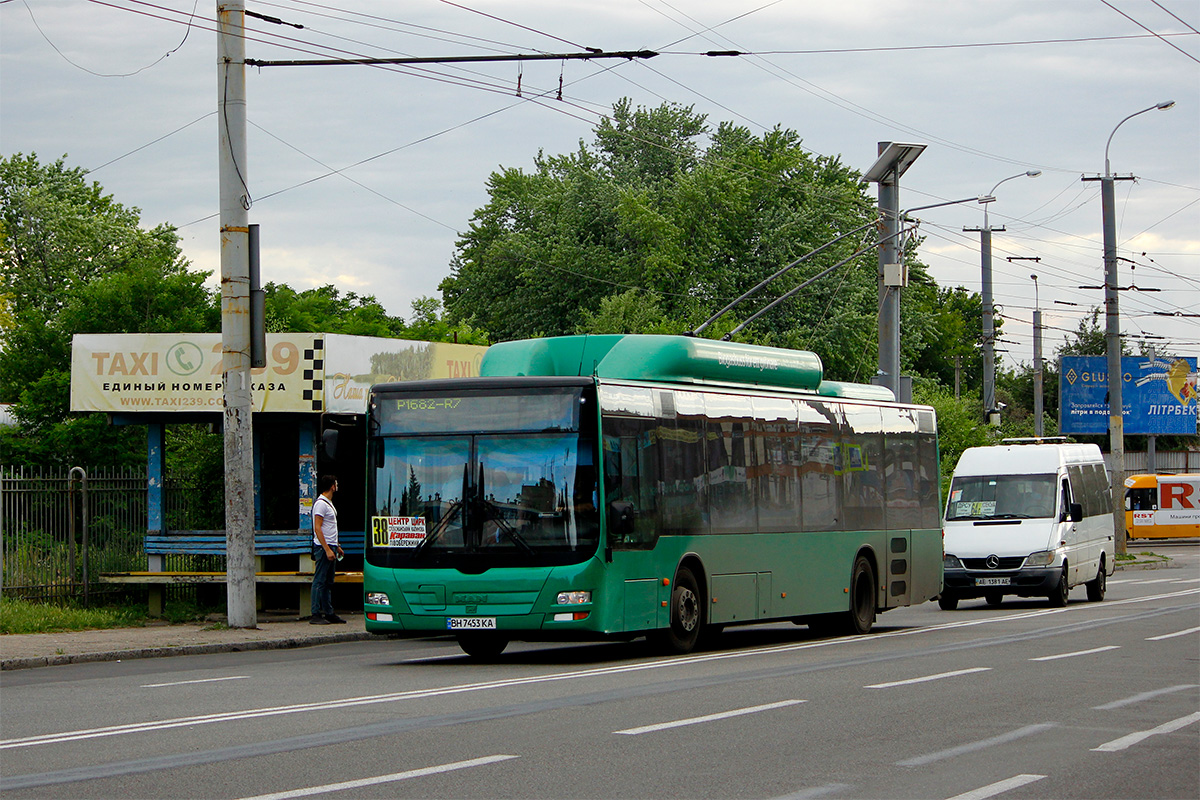 Днепропетровская область, MAN A21 Lion's City NL313 CNG № 11129