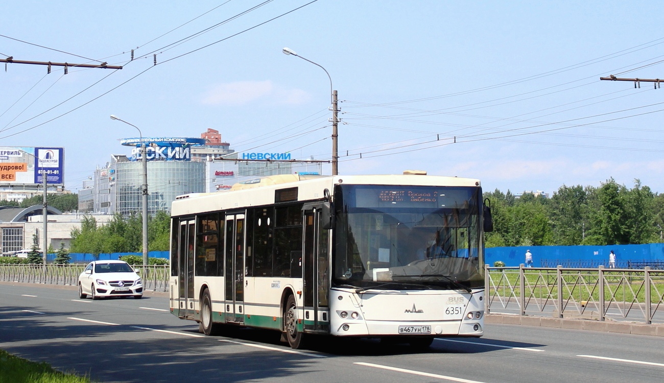 Санкт-Пецярбург, МАЗ-203.085 № 6351