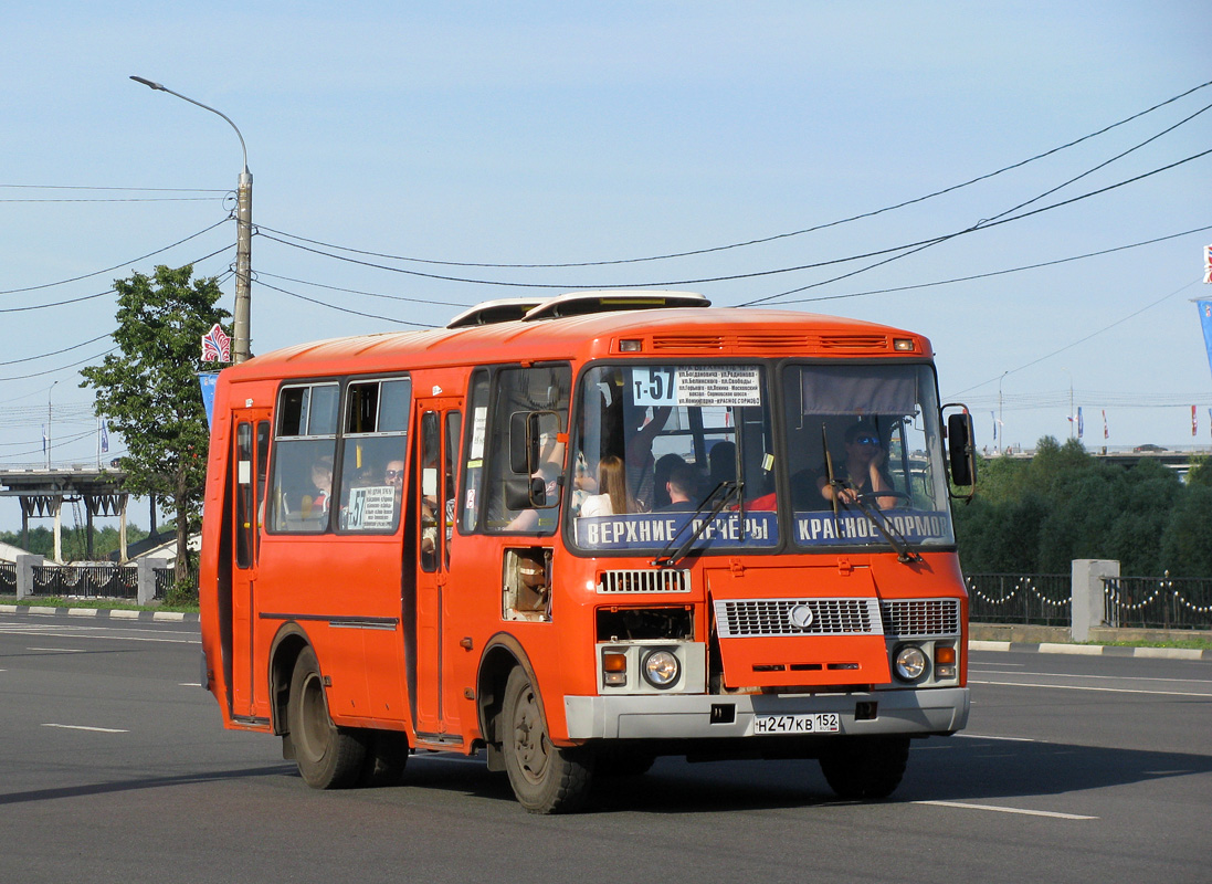 Нижегородская область, ПАЗ-32054 № Н 247 КВ 152