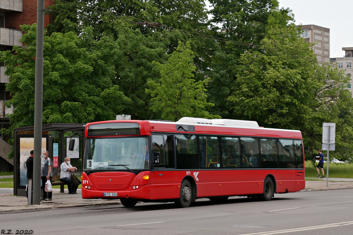 Литва, Scania OmniCity II № 571