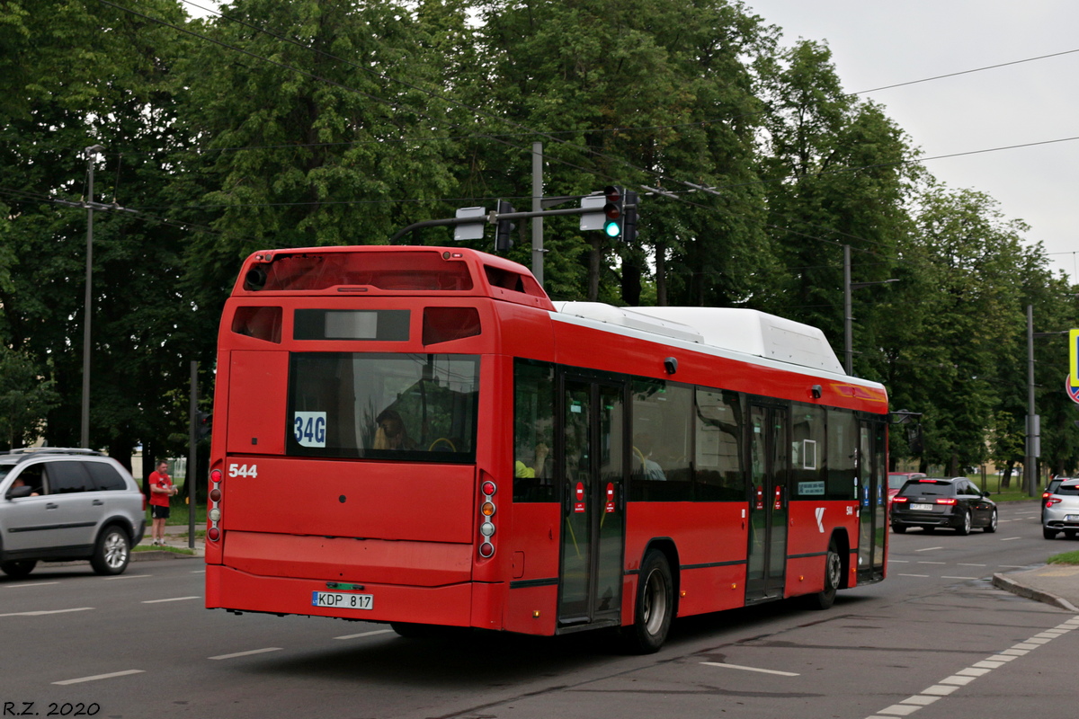 Литва, Volvo 7700 CNG № 544