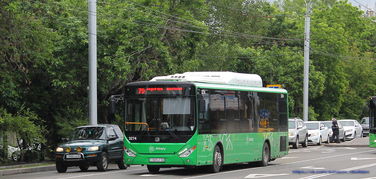 Алматы, Zhong Tong LCK6125HGAN № 3274