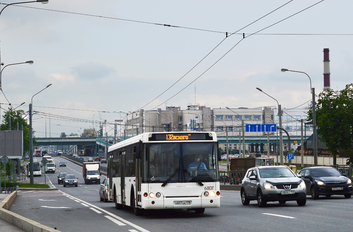 Санкт-Петербург, ЛиАЗ-5292.20 № 6803