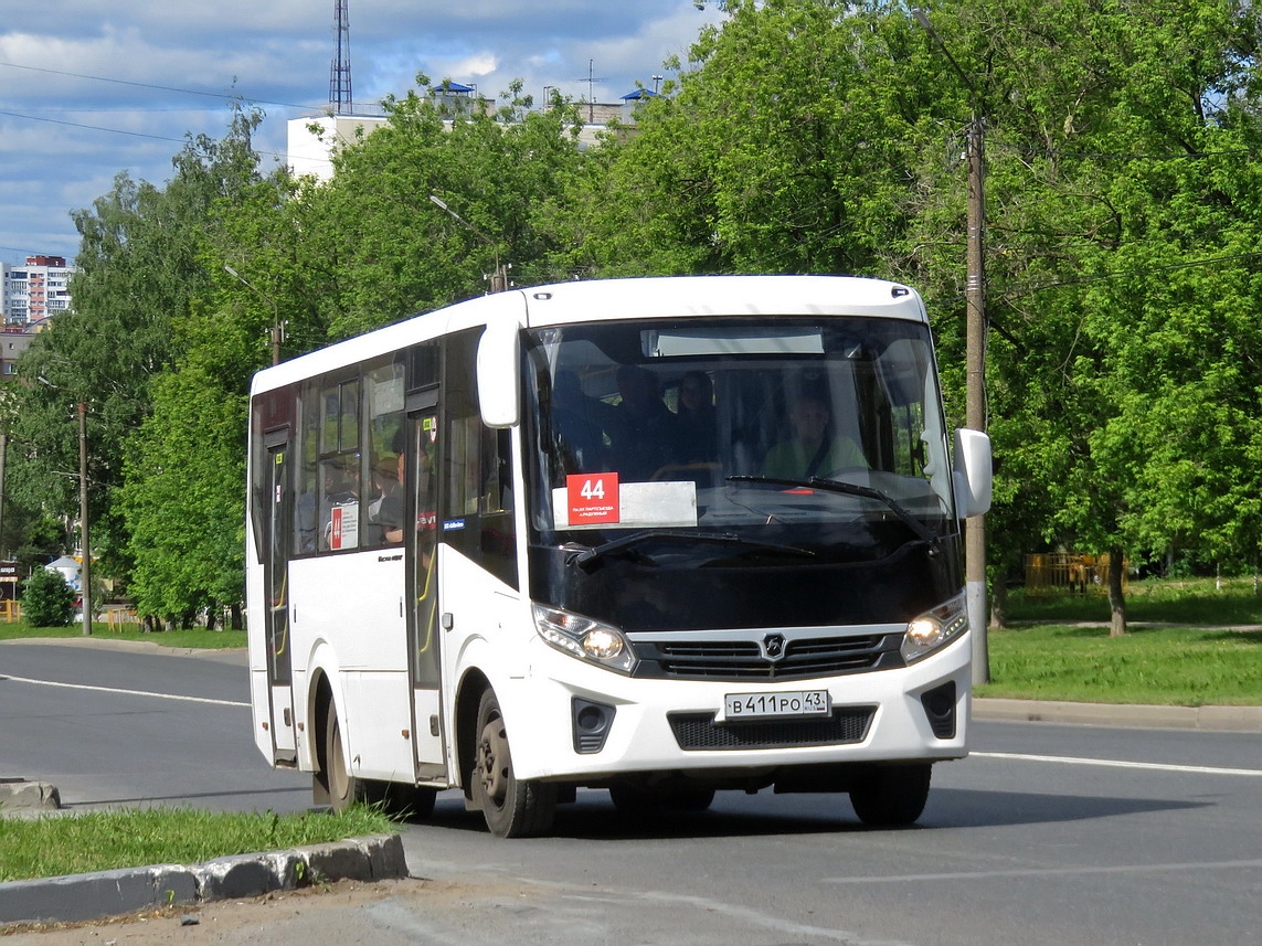 Кировская область, ПАЗ-320405-04 "Vector Next" № В 411 РО 43