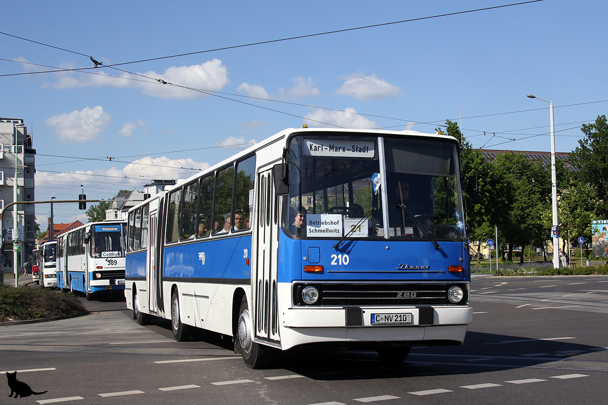 Саксония, Ikarus 280.03 № 210; Бранденбург — 6. Ikarus-Bus-Treffen in Deutschland & Tag der offenen Tür  — Cottbus, 18.05.2019