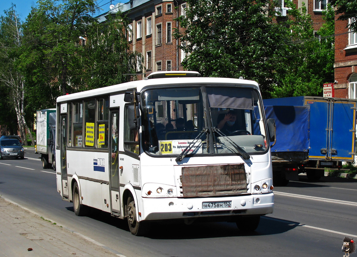 Нижегородская область, ПАЗ-320412-05 № Н 475 ВН 152