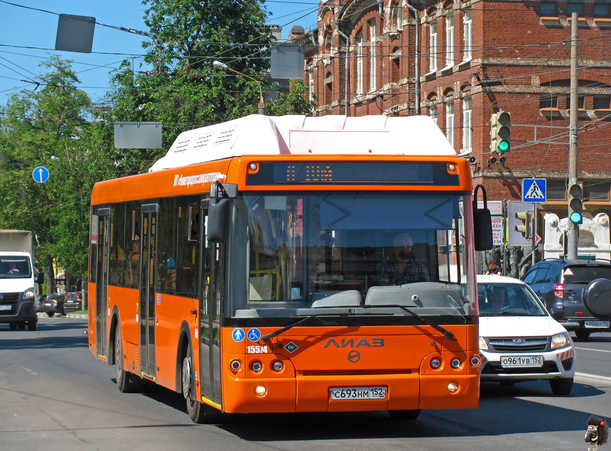 Obwód niżnonowogrodzki, LiAZ-5292.67 (CNG) Nr 15574