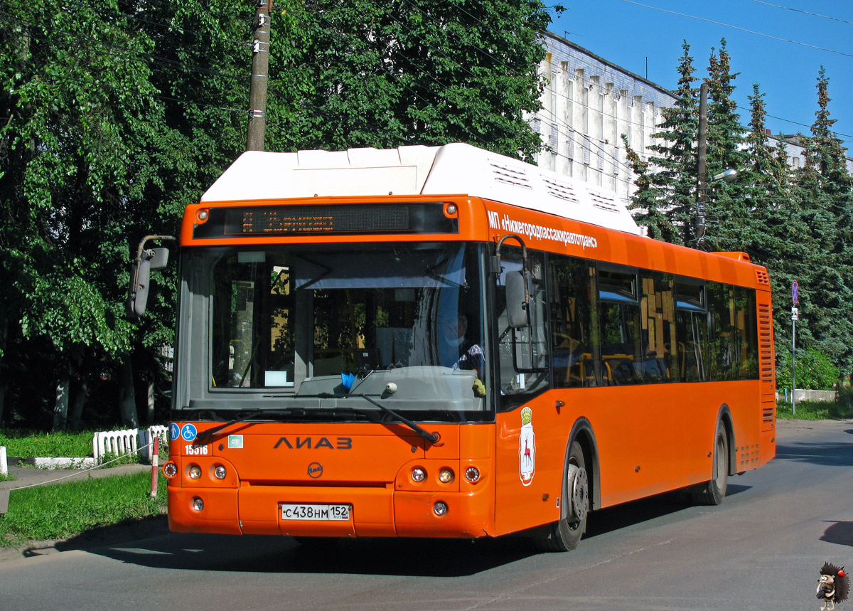 Нижегородская область, ЛиАЗ-5292.67 (CNG) № 15516