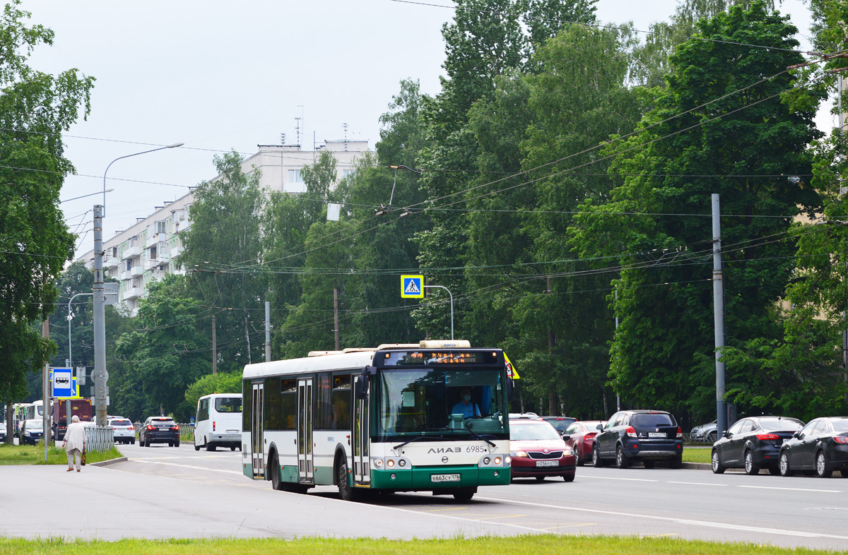 Санкт-Петербург, ЛиАЗ-5292.60 № 6985