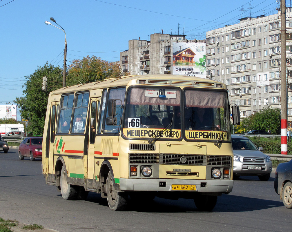 Нижегородская область, ПАЗ-32054 № АР 662 52