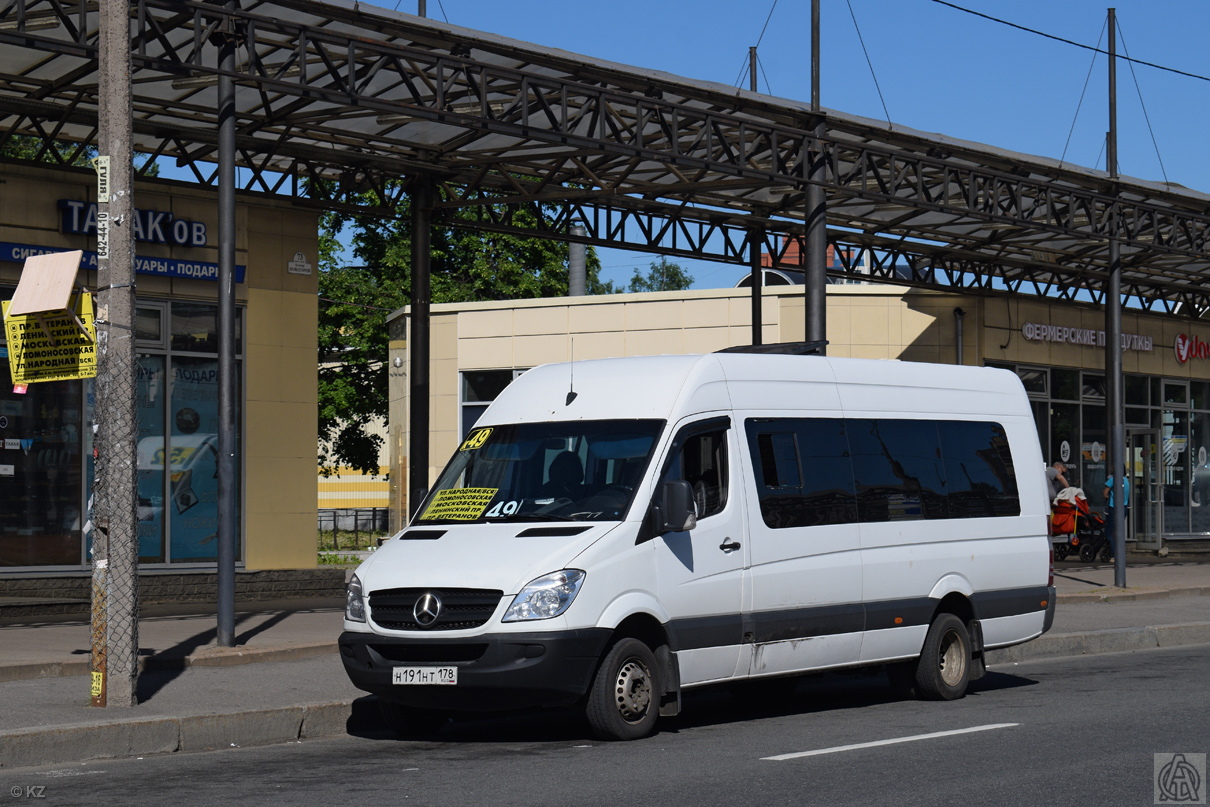 Санкт-Петербург, Луидор-22360C (MB Sprinter) № Н 191 НТ 178