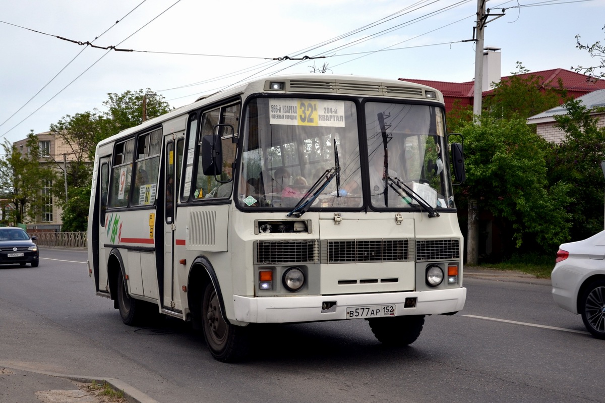 Ставропольский край, ПАЗ-32054 № В 577 АР 152