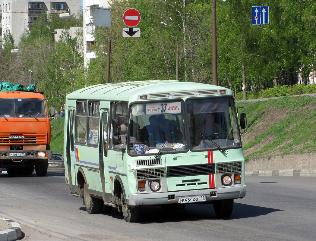 Нижегородская область, ПАЗ-32054 № В 434 ХО 152