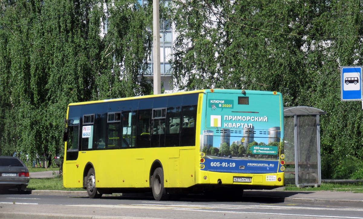 Санкт-Петербург, Golden Dragon XML6125CR № В 273 КМ 178