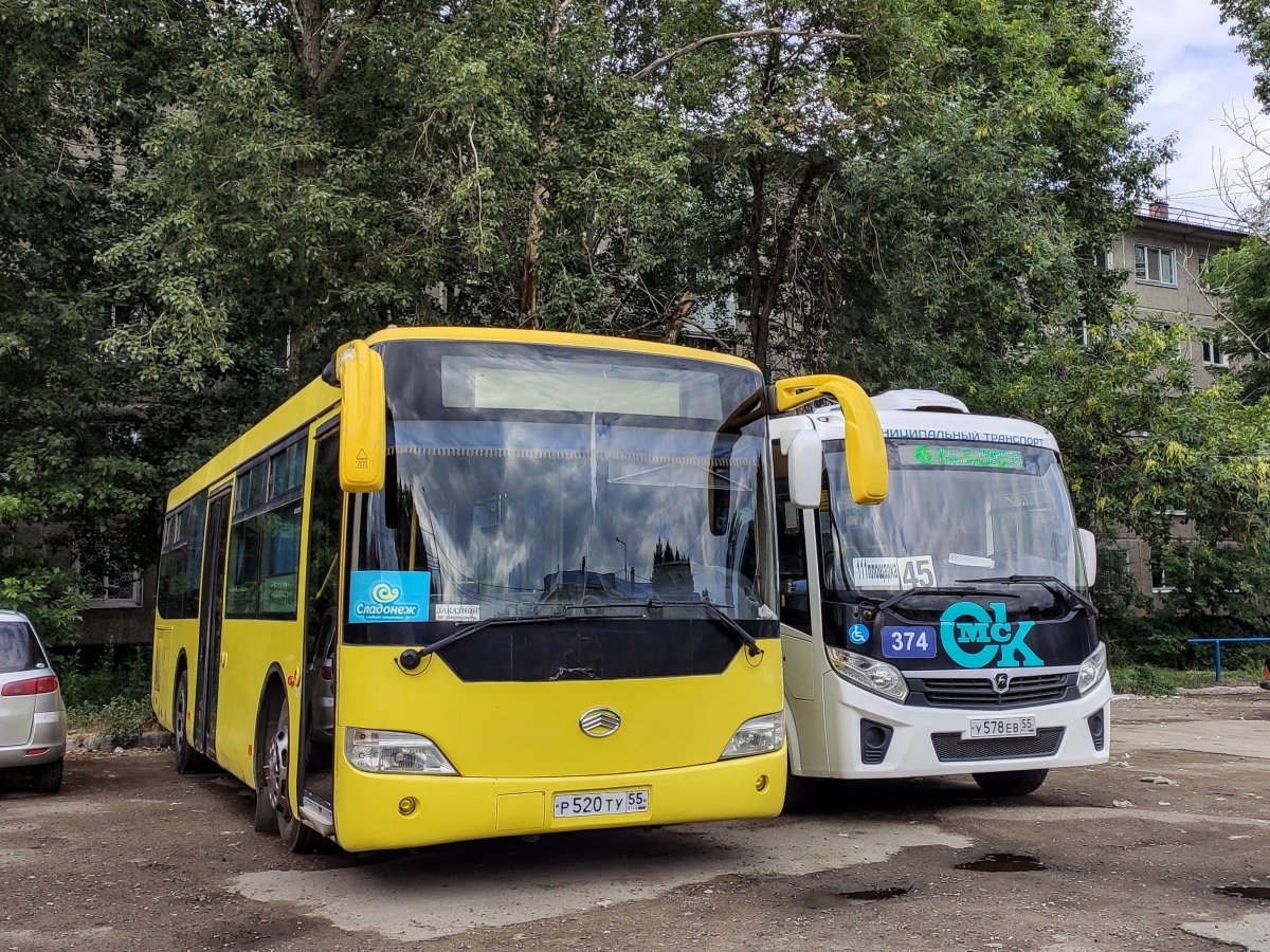 Omsk region, Sunlong SLK6101UF1G (Junma) Nr. Р 520 ТУ 55