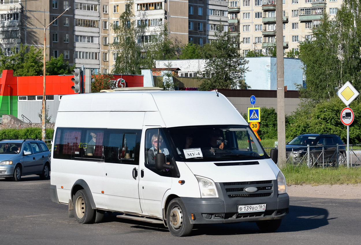 Ростовская область, Нижегородец-222702 (Ford Transit) № В 139 ВО 161