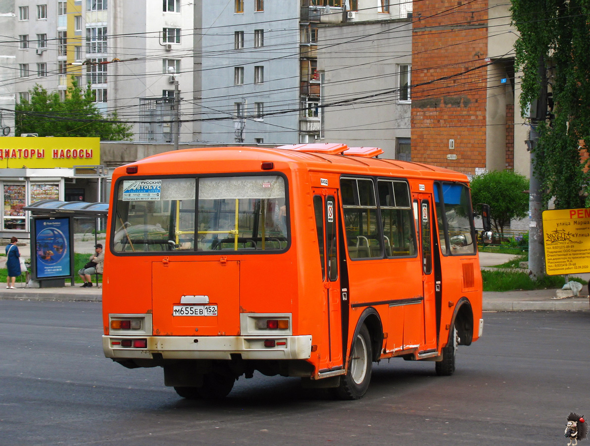 Нижегородская область, ПАЗ-32054 № М 655 ЕВ 152