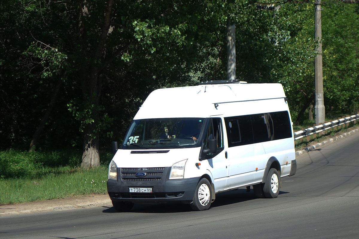 Саратовская область, Автодом (Ford Transit) № Т 738 СН 64 — Фото —  Автобусный транспорт