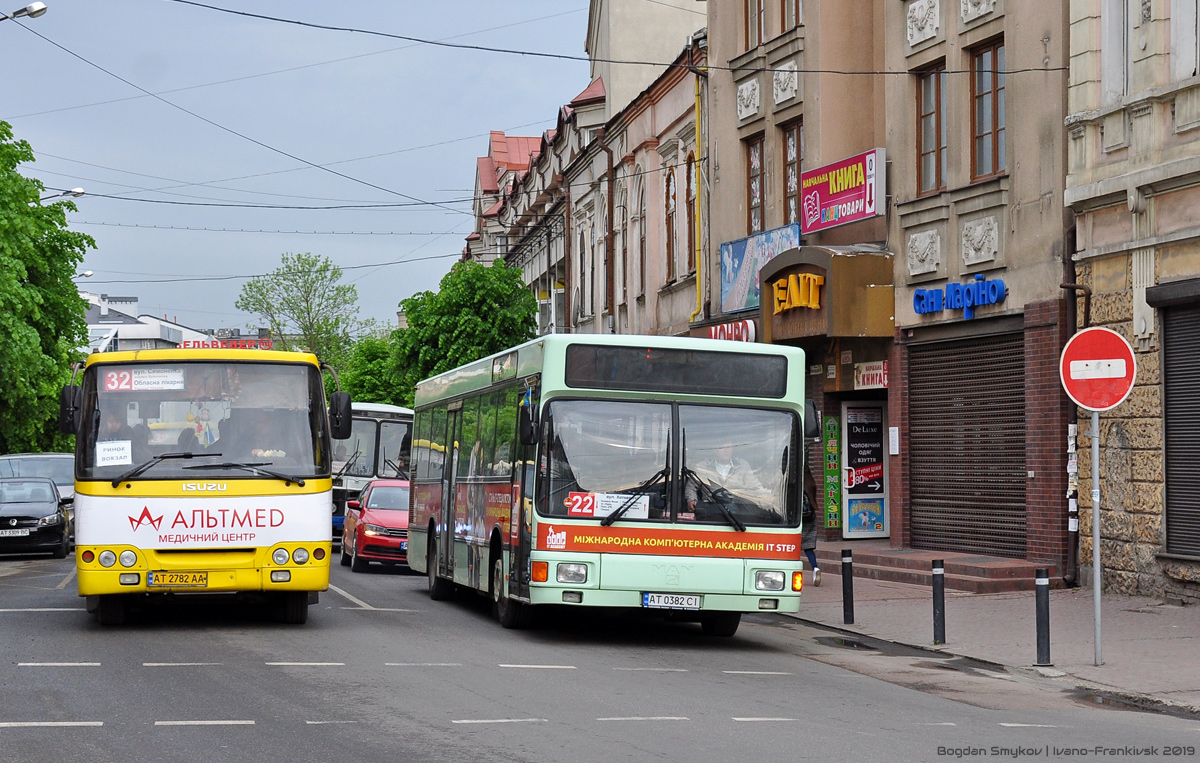 Ивано-Франковская область, MAN A12 EL262 № AT 0382 CI