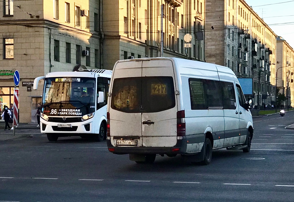 Санкт-Петербург, Луидор-22360C (MB Sprinter) № 2088