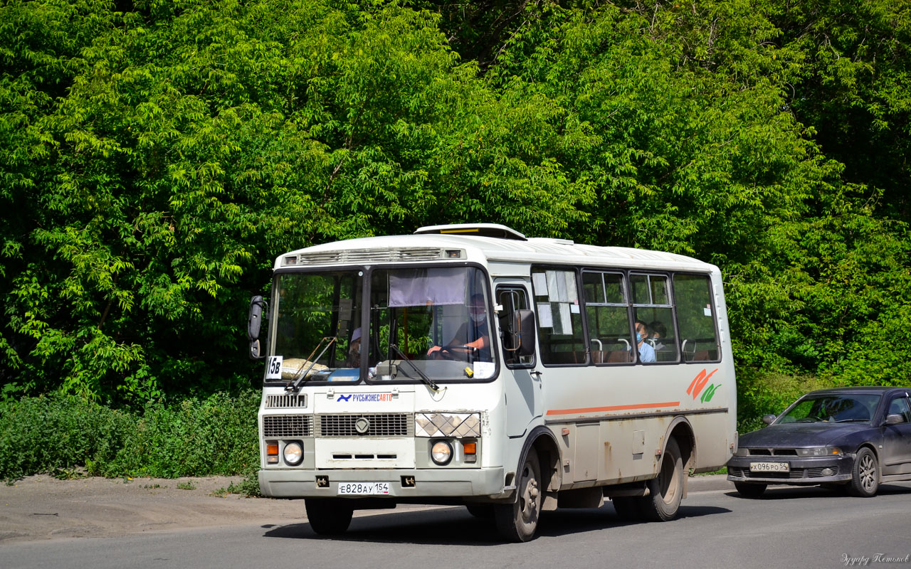 Новосибирская область, ПАЗ-32054 № Е 828 АУ 154