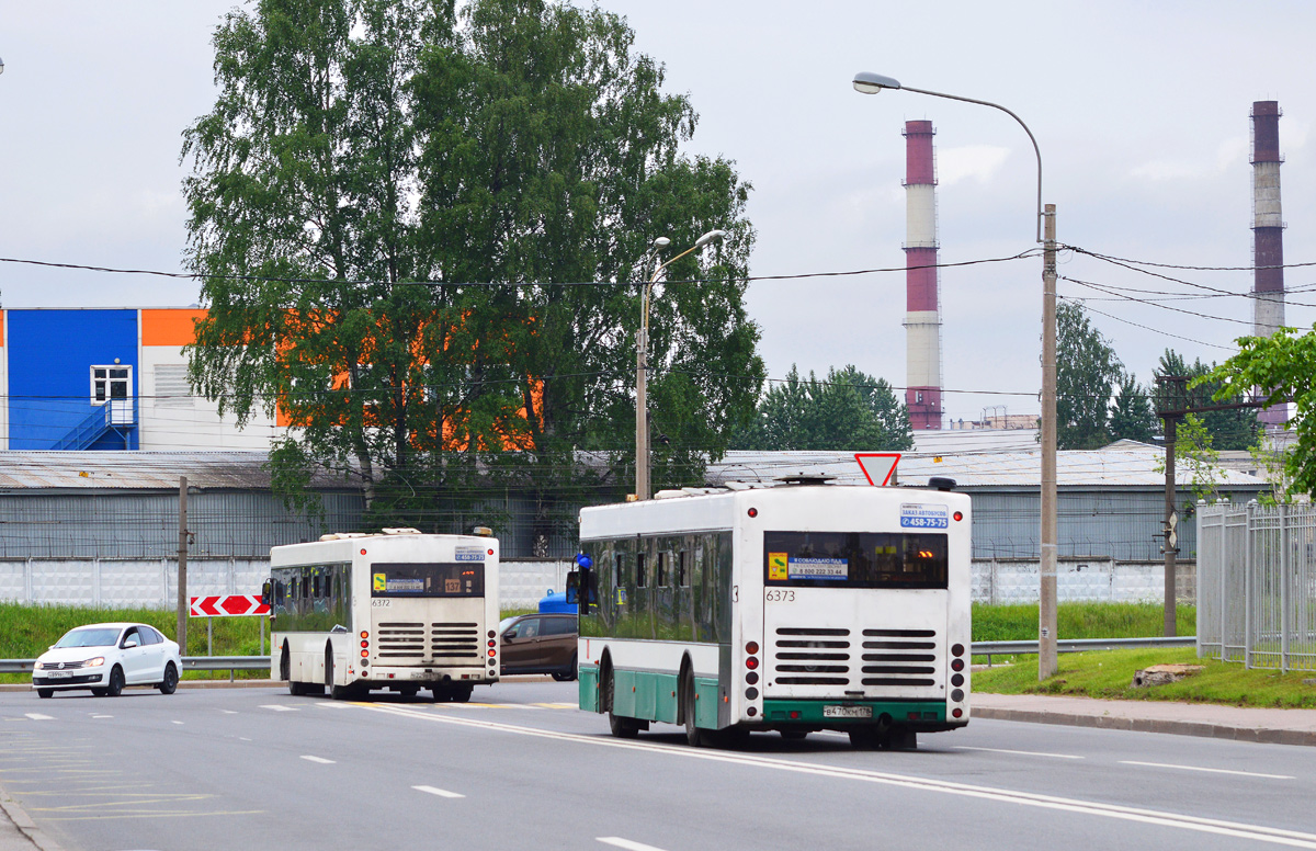 Санкт-Петербург, Волжанин-5270-20-06 "СитиРитм-12" № 6372; Санкт-Петербург, Волжанин-5270-20-06 "СитиРитм-12" № 6373