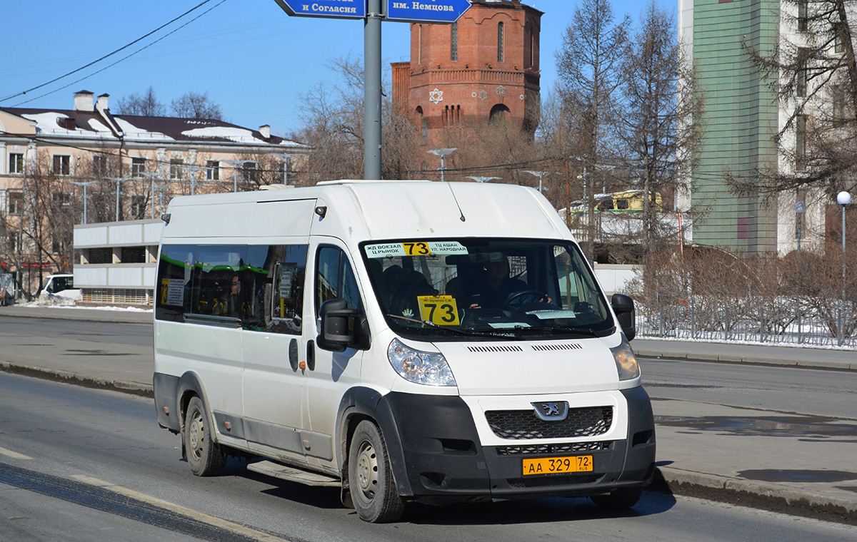 Тюменская область, Нижегородец-2227SK (Peugeot Boxer) № АА 329 72