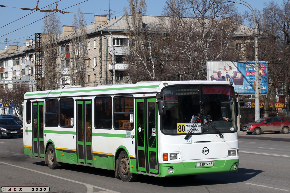 Воронежская область, ЛиАЗ-5256.35 № Н 988 ТК 68