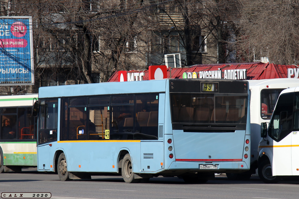 Voronezh region, MAZ-206.085 № О 326 ВТ 136