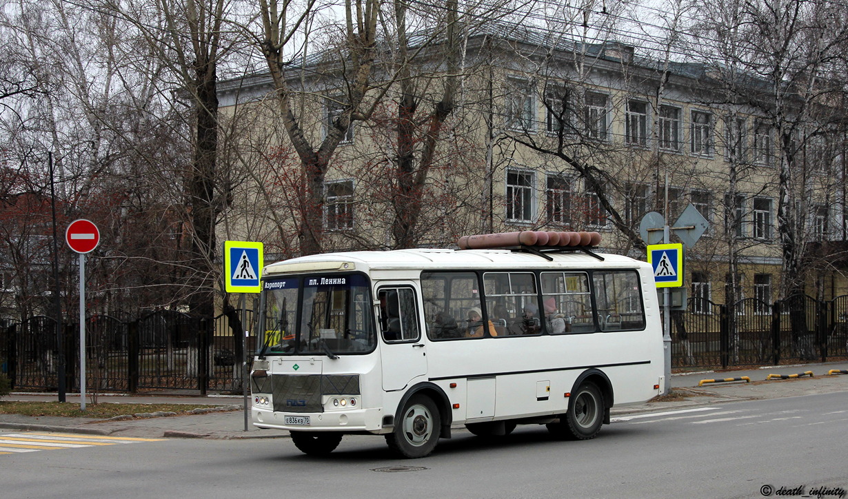 Томская область, ПАЗ-32054 № Е 836 КВ 70