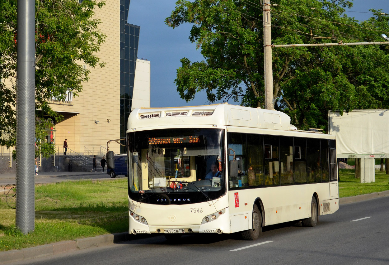 Санкт-Петербург, Volgabus-5270.G2 (CNG) № 7546