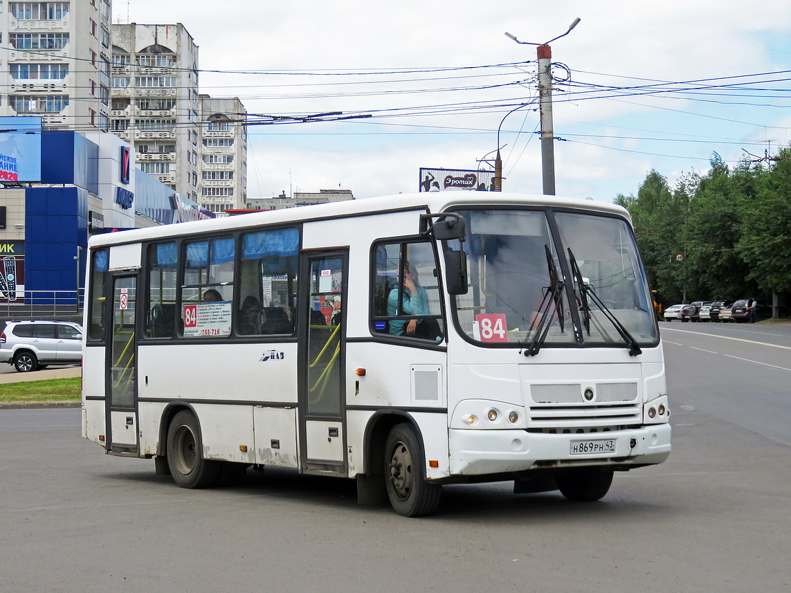 Кировская область, ПАЗ-320402-05 № Н 869 РН 43