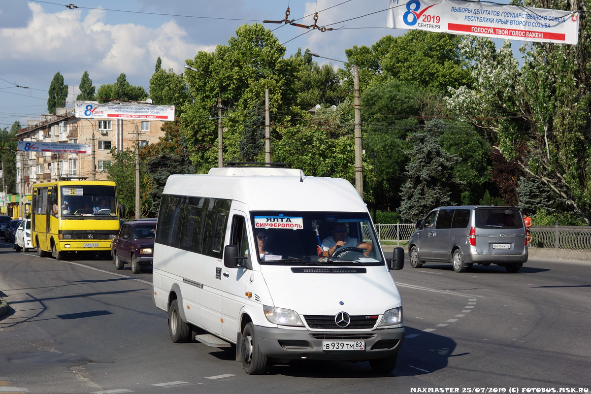 Республика Крым, Луидор-223237 (MB Sprinter Classic) № В 939 ТМ 82 — Фото —  Автобусный транспорт